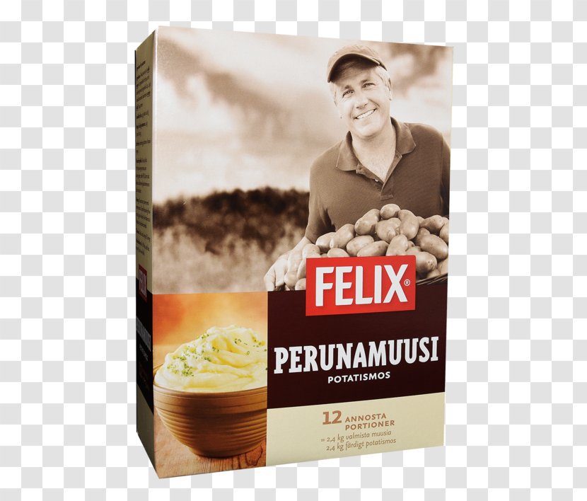 Mashed Potato Food Põltsamaa Felix AS Margarine - Advertising - Artikel Transparent PNG