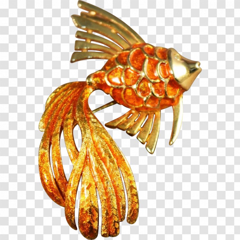 Clothing Accessories Jewellery Decapoda Seafood Organism - Goldfish Transparent PNG