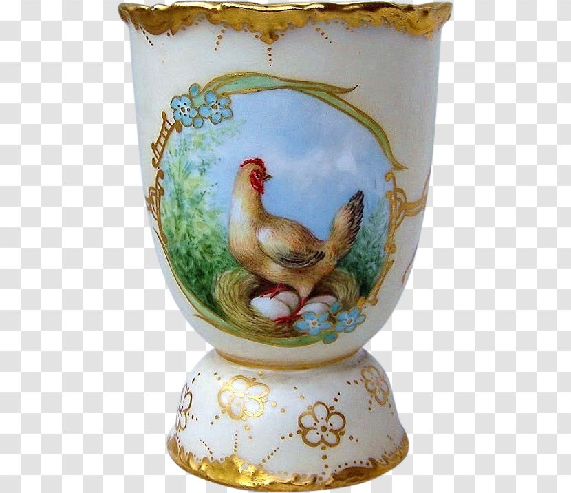 Porcelain Rooster Tableware Vase Transparent PNG