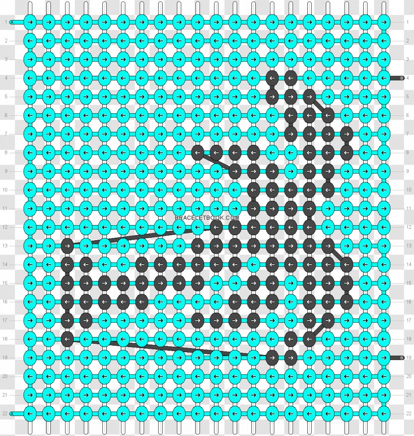 Punisher Beadwork Cross-stitch Pattern - Flower - Design Transparent PNG