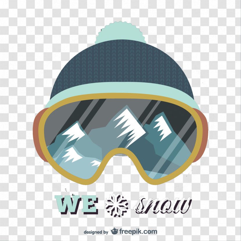 T-shirt Hoodie Skiing Snowboard - Vision Care - Ski Cap Vector Material Transparent PNG