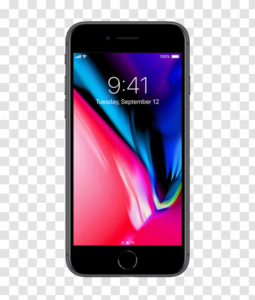 IPhone 8 Plus Apple Telephone Space Gray - Mobile Phone - 8plus Transparent PNG