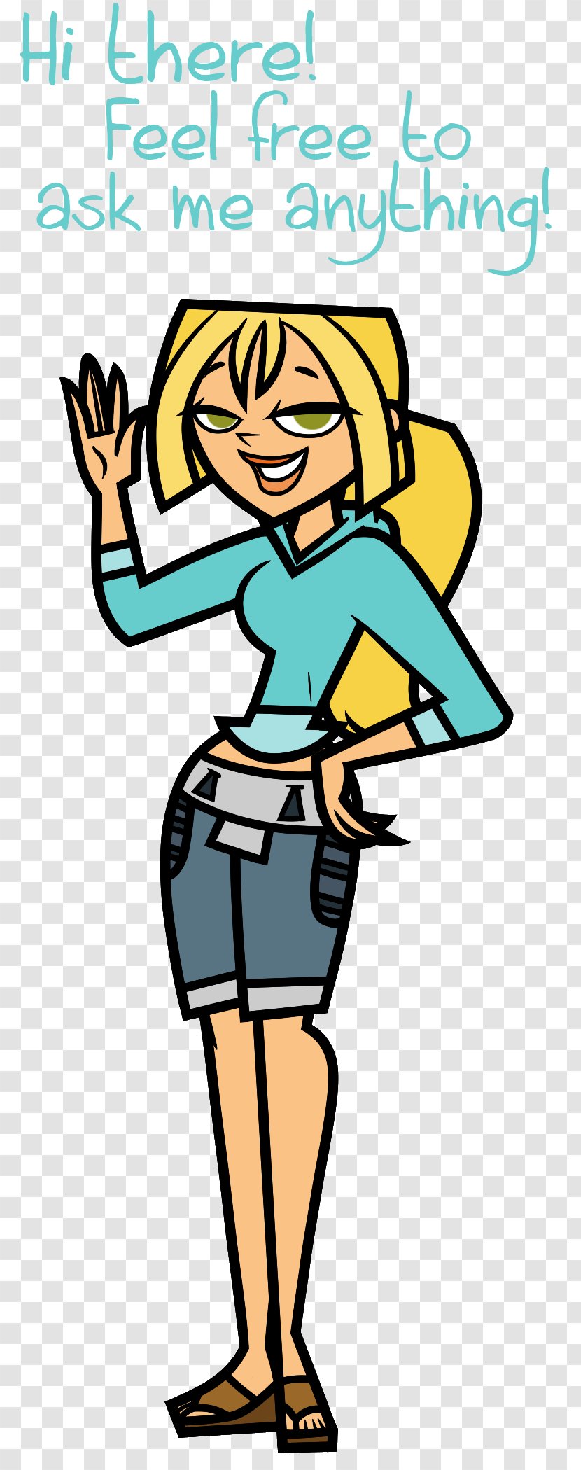 Bridgette Duncan Total Drama Island - 6teen Transparent PNG