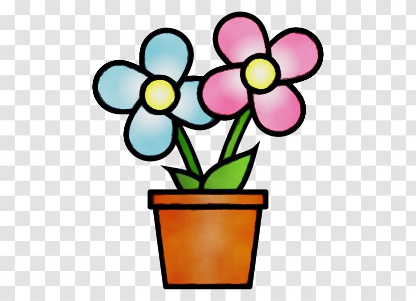 Flowerpot Clip Art Flower Plant Petal - Cut Flowers Houseplant Transparent PNG