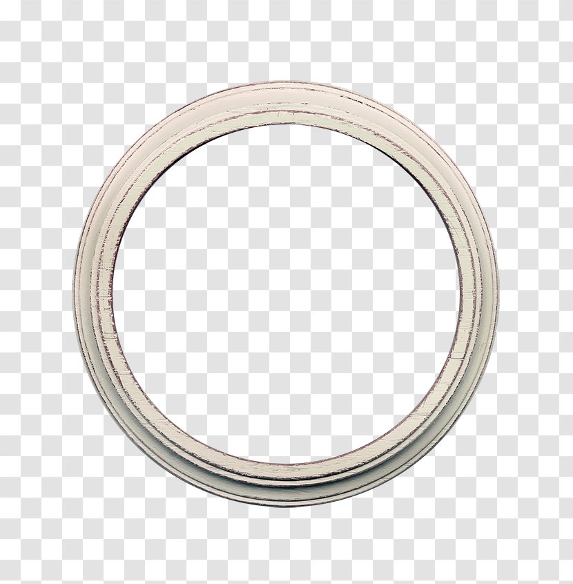 Silver Circle Body Jewellery - Free Round Box Creative Decorative Buckle Transparent PNG