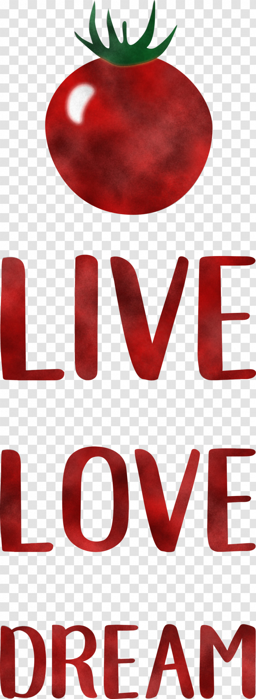 Live Love Dream Transparent PNG