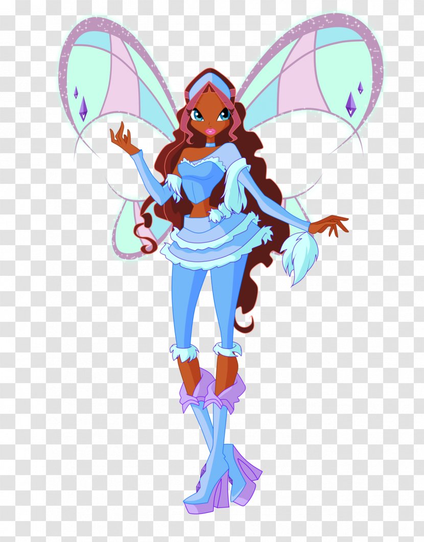 Flora Stella Bloom Musa Aisha - Wing - Magical Sparcals Transparent PNG