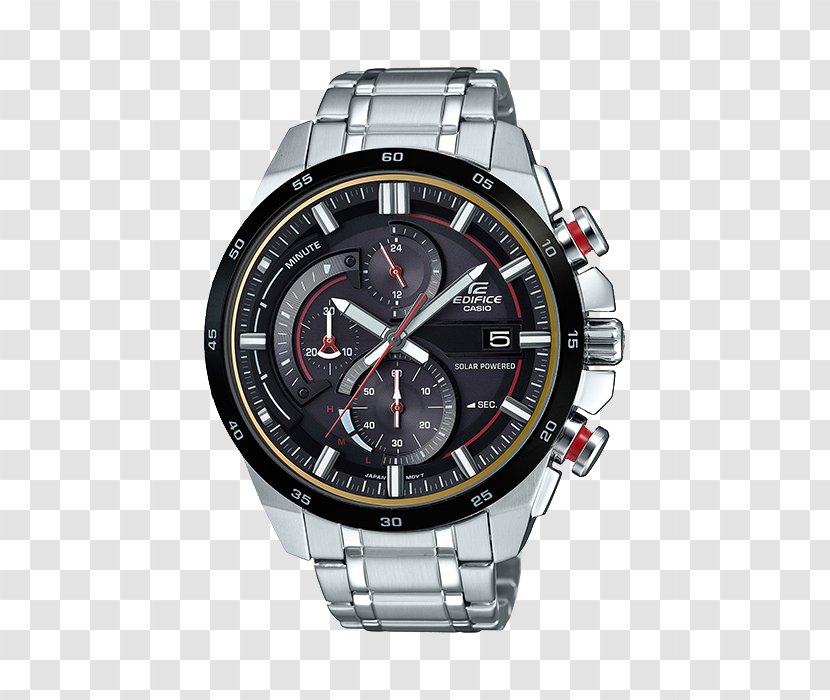 Casio Edifice Solar-powered Watch Chronograph - Jewellery Transparent PNG