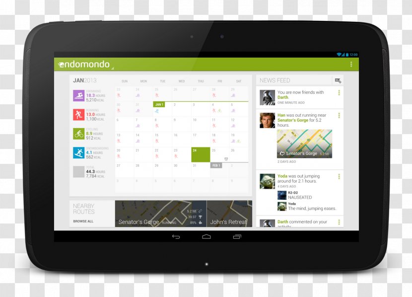 Tablet Computers Android User Interface Design - Electronics - Responsive Ui Transparent PNG