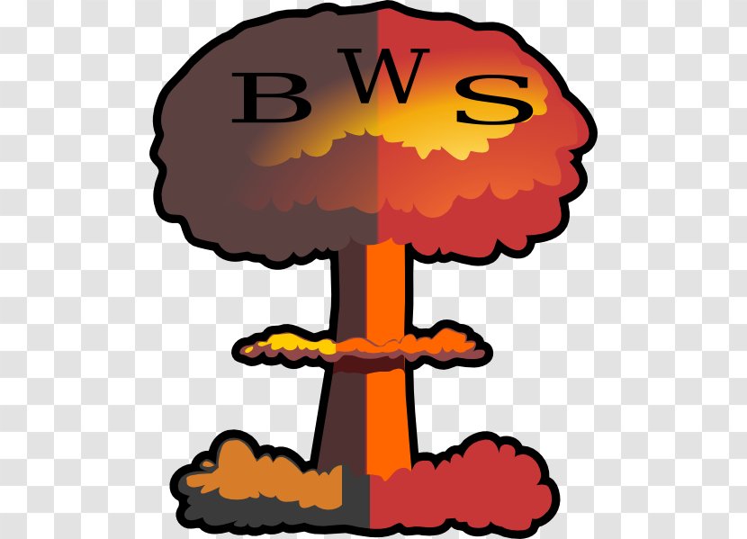 Nuclear Weapon Explosion Warfare Clip Art - Tree - Atomic Bomb Clipart Transparent PNG