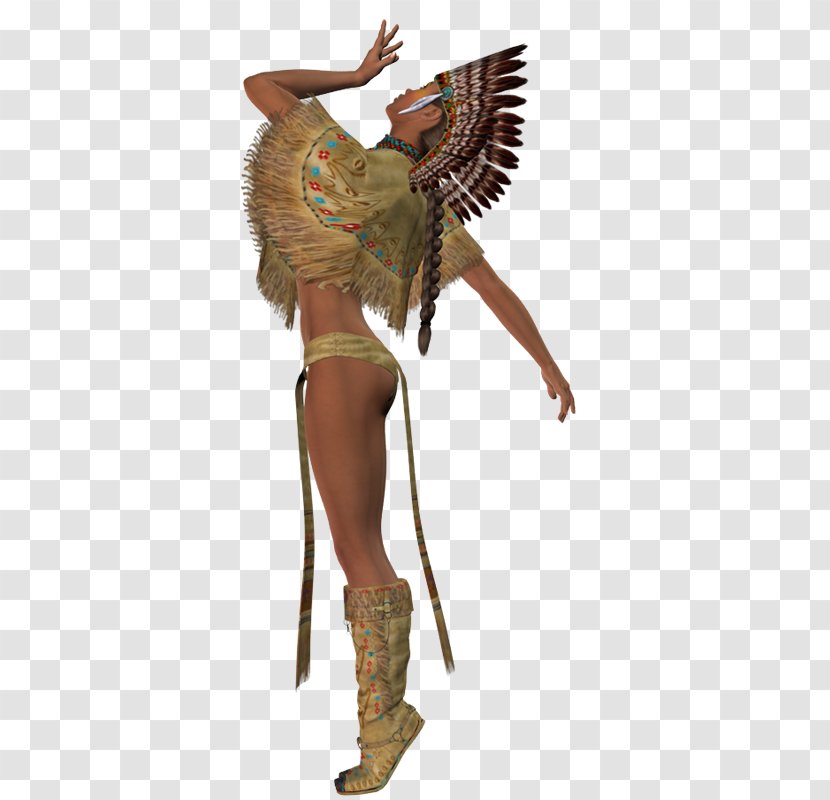 Drawing Indigenous Peoples Of The Americas Costume Design Horse - Woman - Indio Transparent PNG