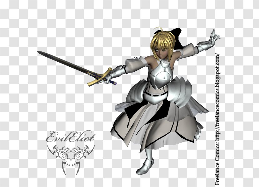 Cartoon Costume Designer Star Wars: The Old Republic Comics Fan Art - Fate Saber Transparent PNG