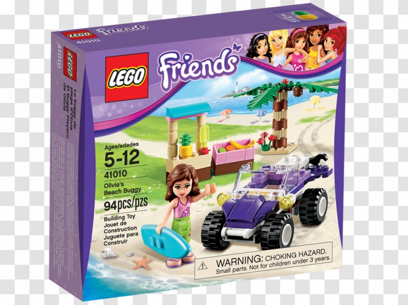 LEGO Friends Heartlake - Dune Buggy - Olivias Beach Lego Minifigure CityToy Transparent PNG