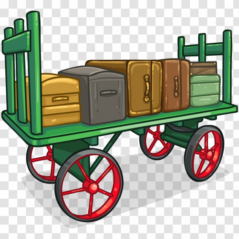 Baggage Cart Transport Horse - Rail Transparent PNG