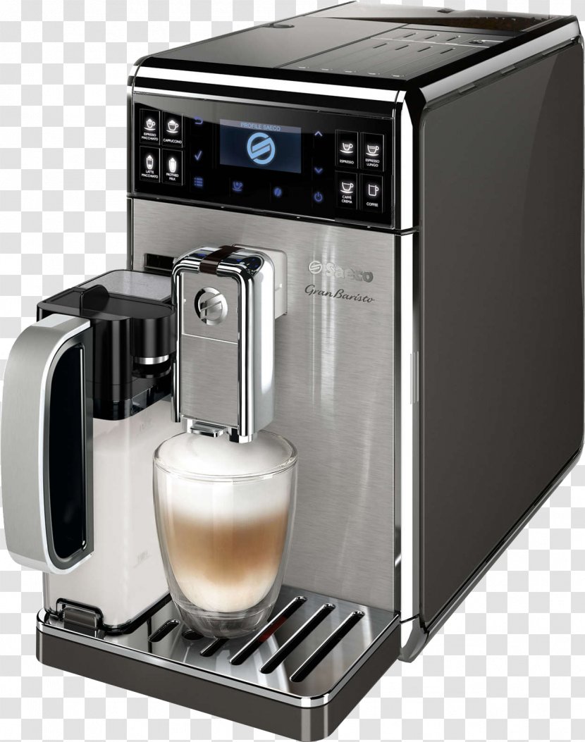 Saeco GranBaristo Avanti HD8967 - Philips Hd8423 - Automatic Coffee Machine With Cappuccinatore15 BarStainless Steel/anthracite Espresso MachinesCoffee Transparent PNG