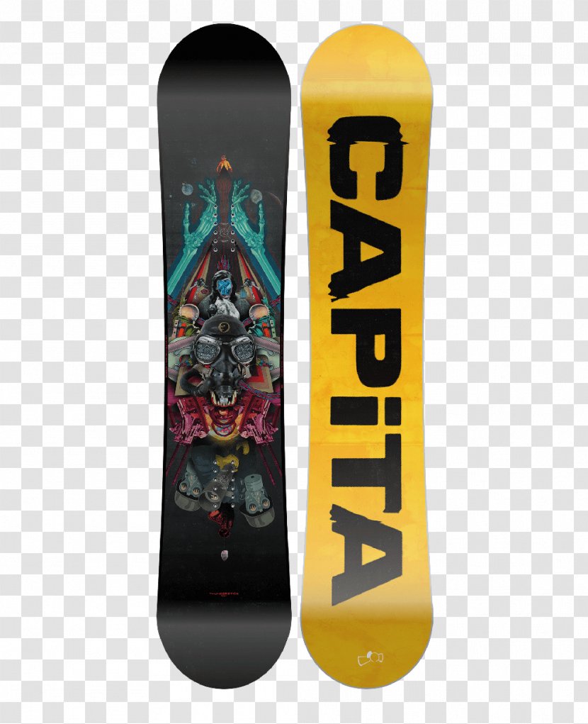 Snowboard Capita 0 Thunderstick - 2017 Transparent PNG