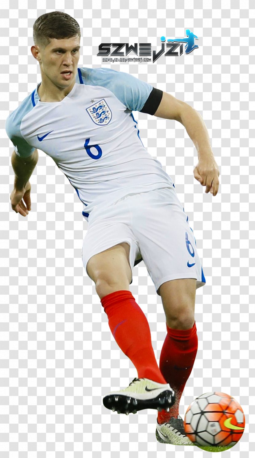 John Stones UEFA Euro 2016 England National Football Team Player - Sportswear Transparent PNG