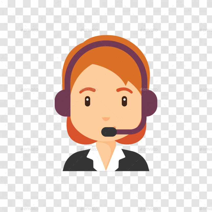 Customer Service Avatar Clip Art - Hearing Transparent PNG