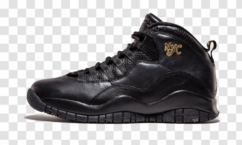 New York City Air Jordan Gold Shoe Nike - Basketball Transparent PNG