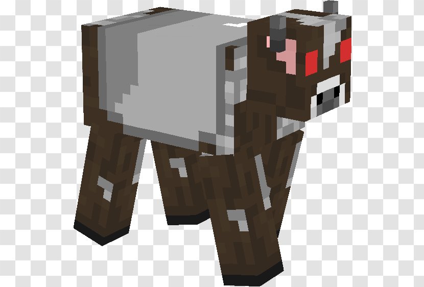 Minecraft Nom Android YouTube /m/083vt - Youtube - Cow Skin Transparent PNG