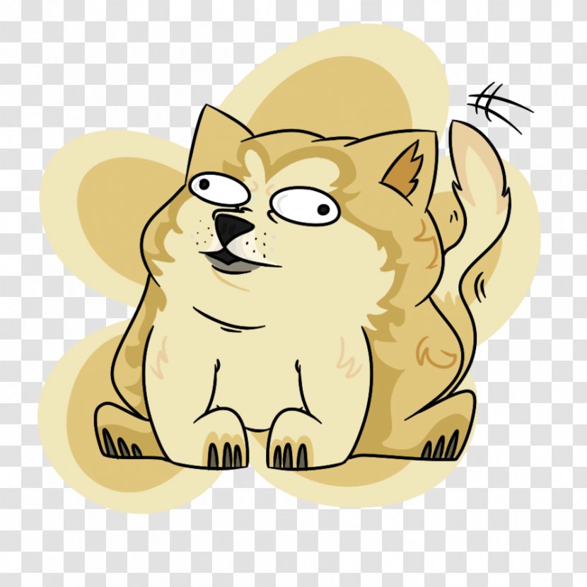 Dogecoin Drawing Rage Comic - Silhouette - Doge Transparent PNG