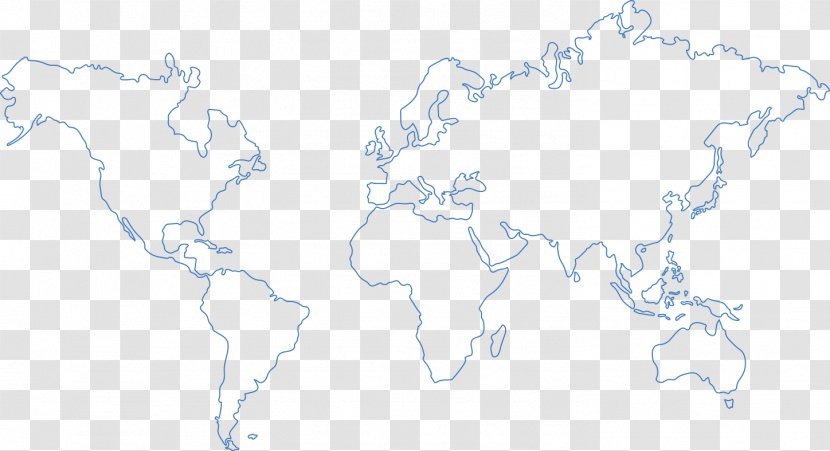 World Map Blank Geography - Treasure Transparent PNG