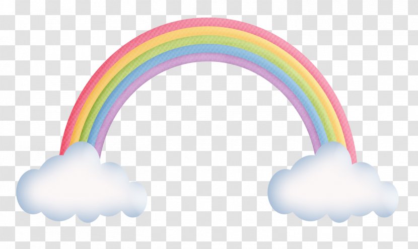 Rainbow Animation Color Clip Art - Cloud Transparent PNG