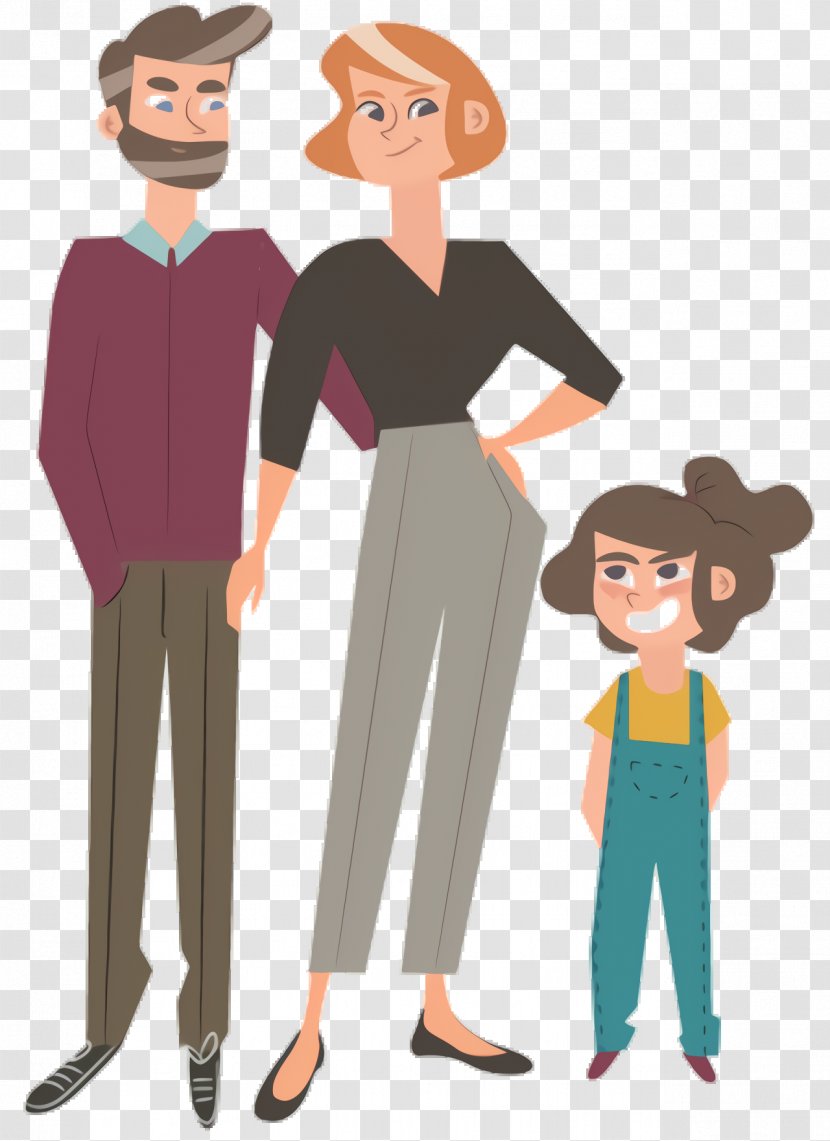 Marriage Cartoon - Fun - Style Gesture Transparent PNG