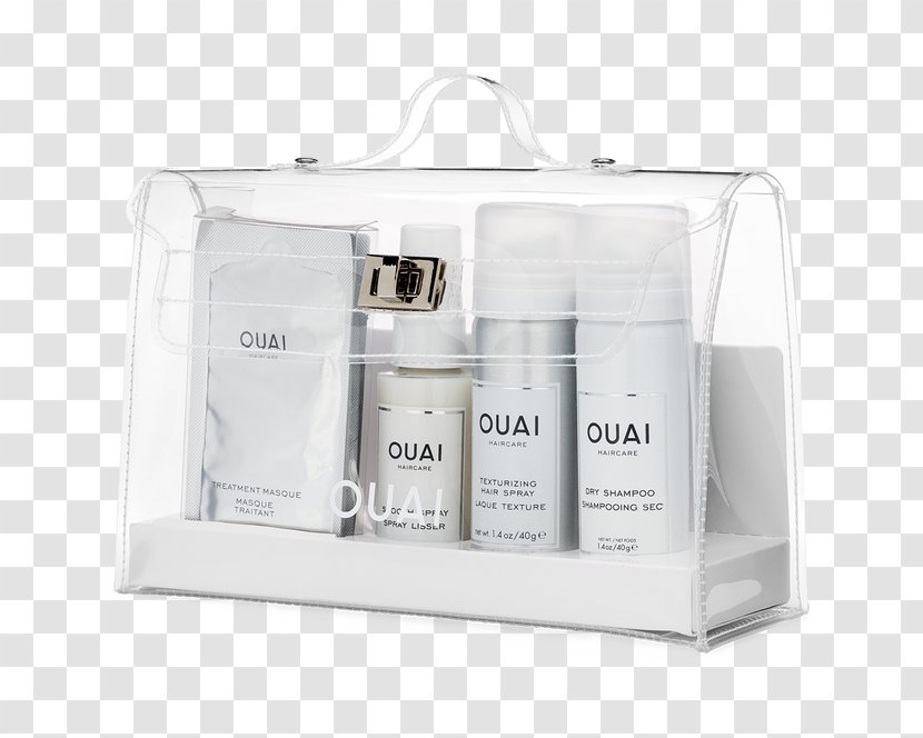 Hair Care Cosmetics OUAI Texturizing Spray Ouai On My Kit Treatment Masque - Flower - Dishwasher Clips Hold Down Transparent PNG