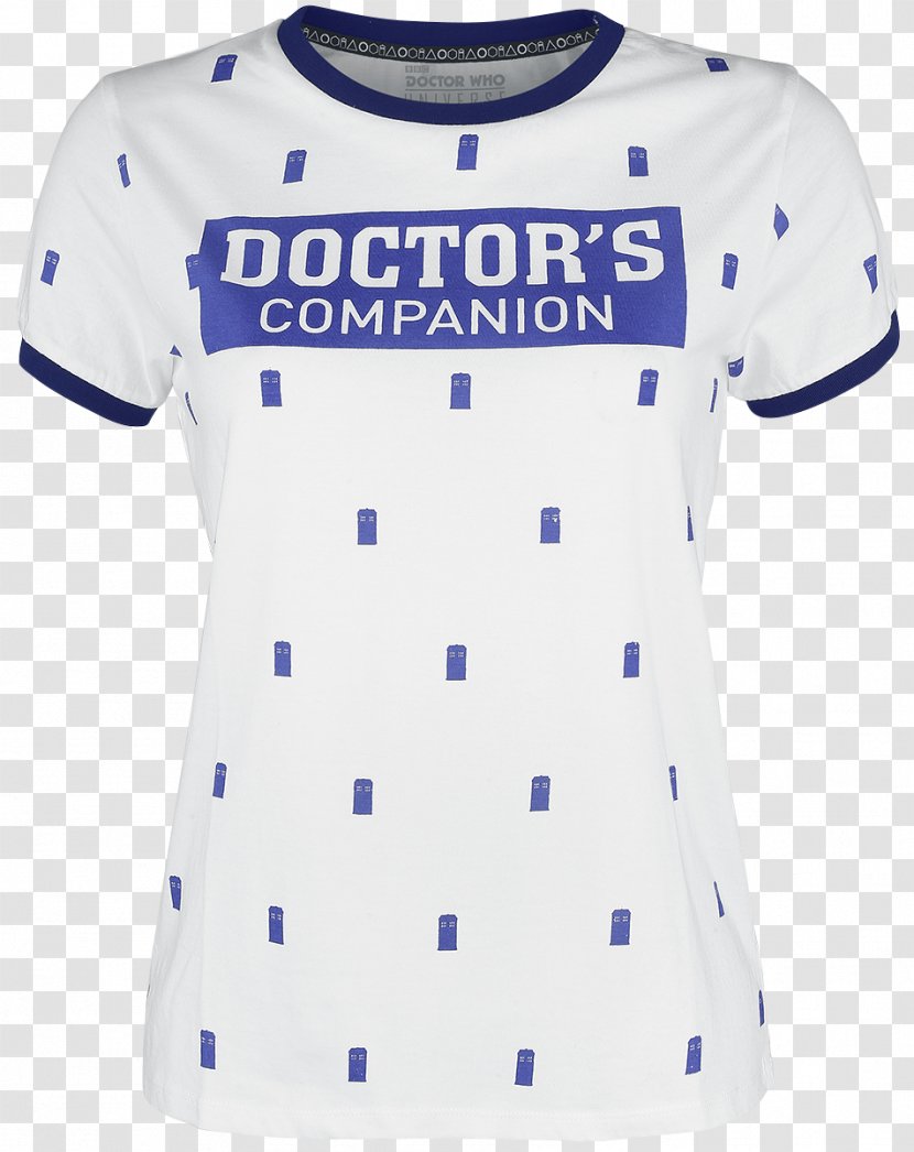 T-shirt EMP Merchandising Doctor Who Merchandise TARDIS Clothing - Blue Transparent PNG