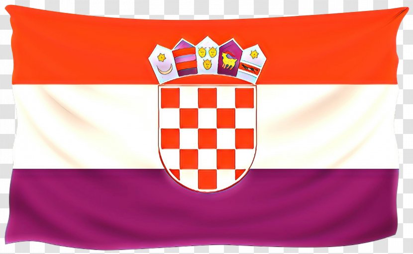Flag Of Croatia National Flags The World - Rectangle Throw Pillow Transparent PNG