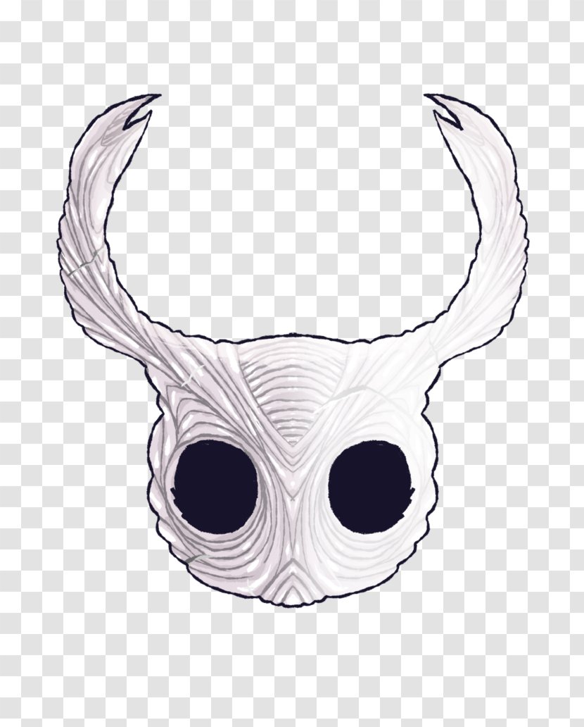 Drawing Hollow Knight - Skull Transparent PNG