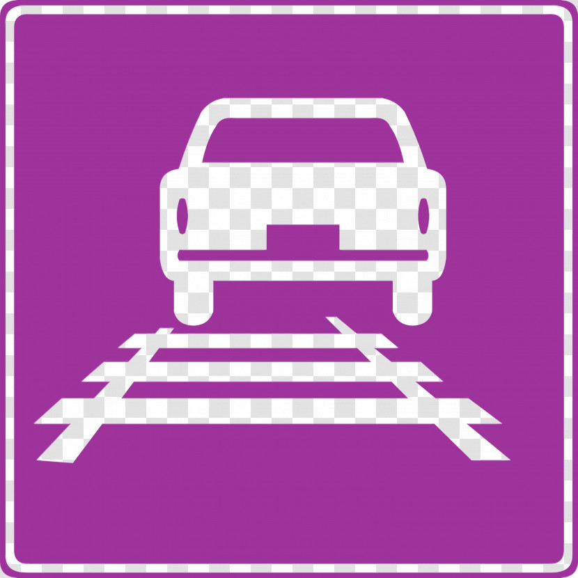 Car Traffic Sign 軌道敷 Road Information Sign Transparent PNG