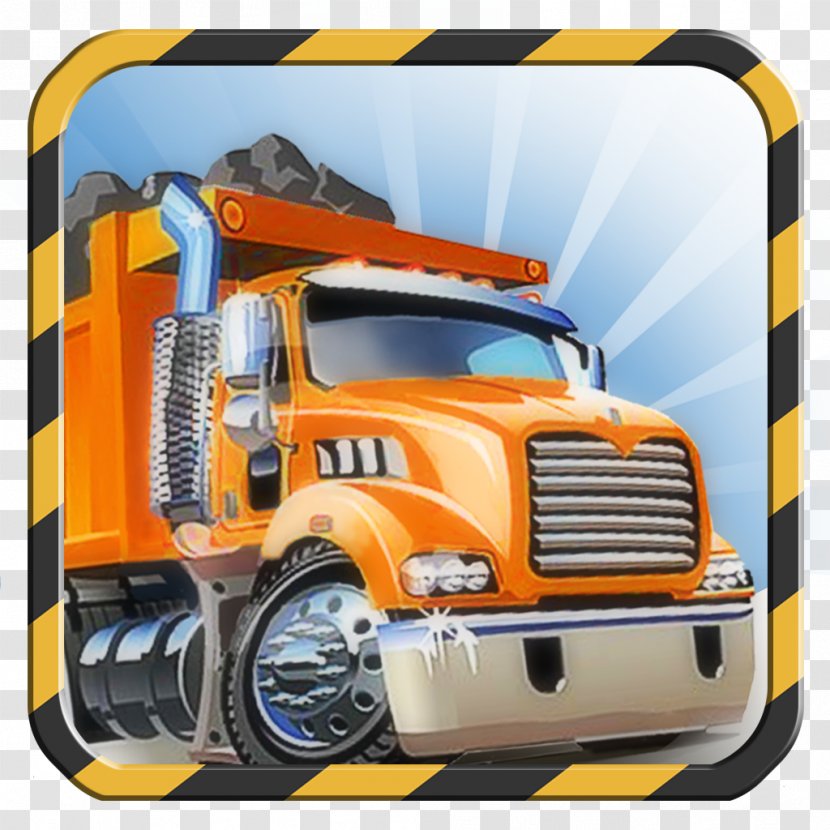 Car Truck Video Game Simulation - Freight Transport - Bulldozer Transparent PNG