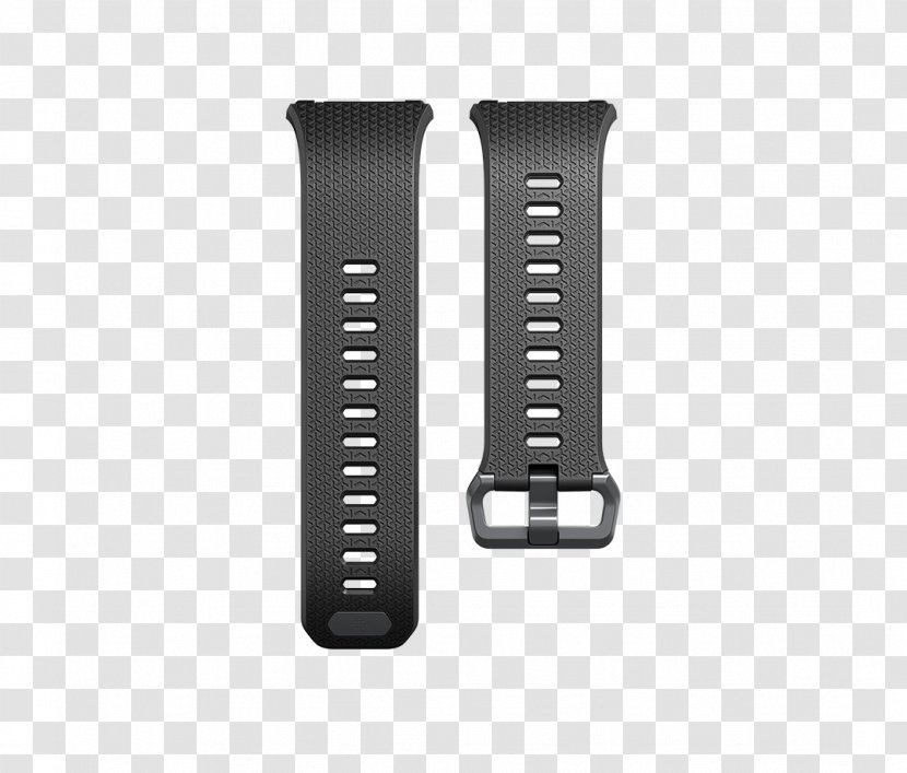 Fitbit Ionic Activity Tracker Wristband Silver - Watercolor Transparent PNG