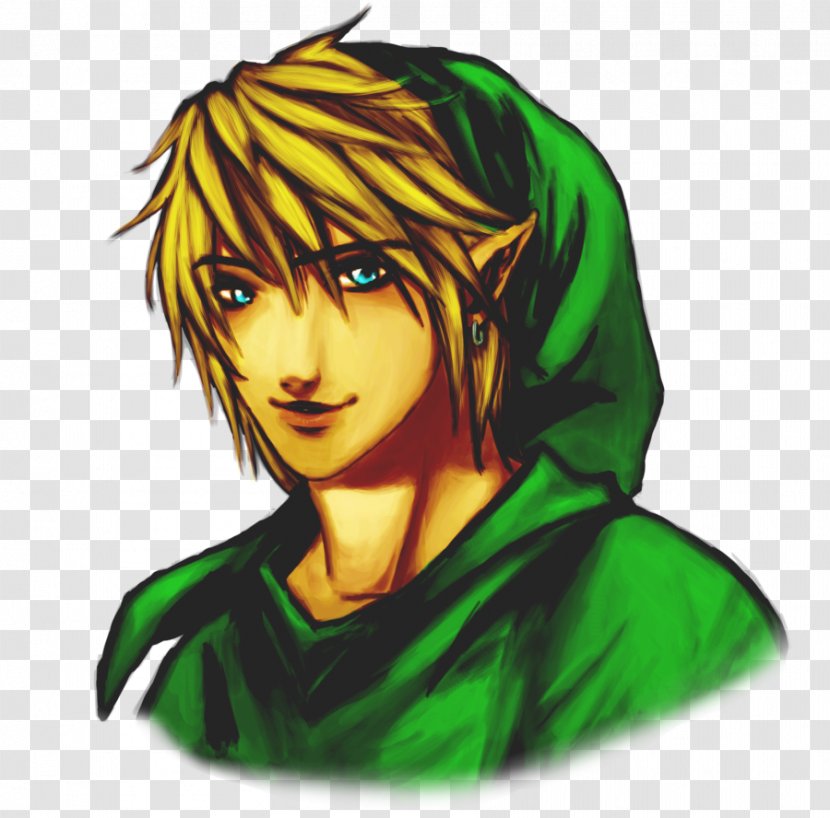 Link The Legend Of Zelda: Majora's Mask Epona DeviantArt - Heart - Watercolor Transparent PNG