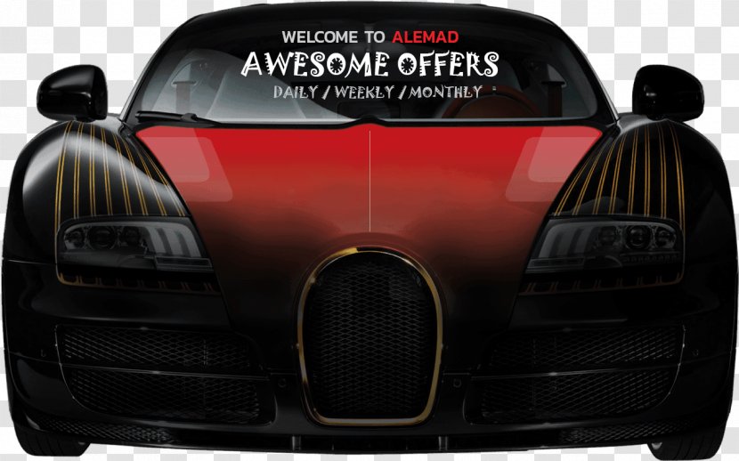 Bugatti Veyron City Car Luxury Vehicle Rental - Technology Transparent PNG