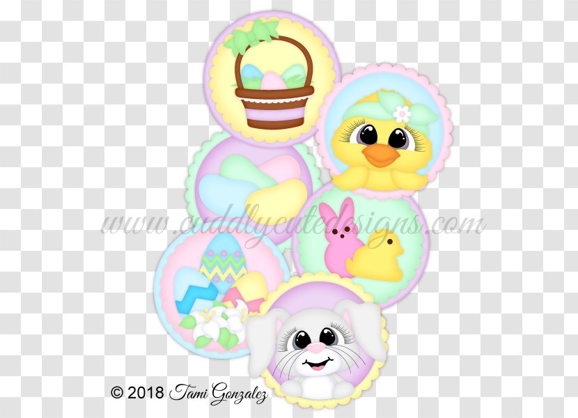 Easter Bunny Basket Egg Infant - Gift Transparent PNG