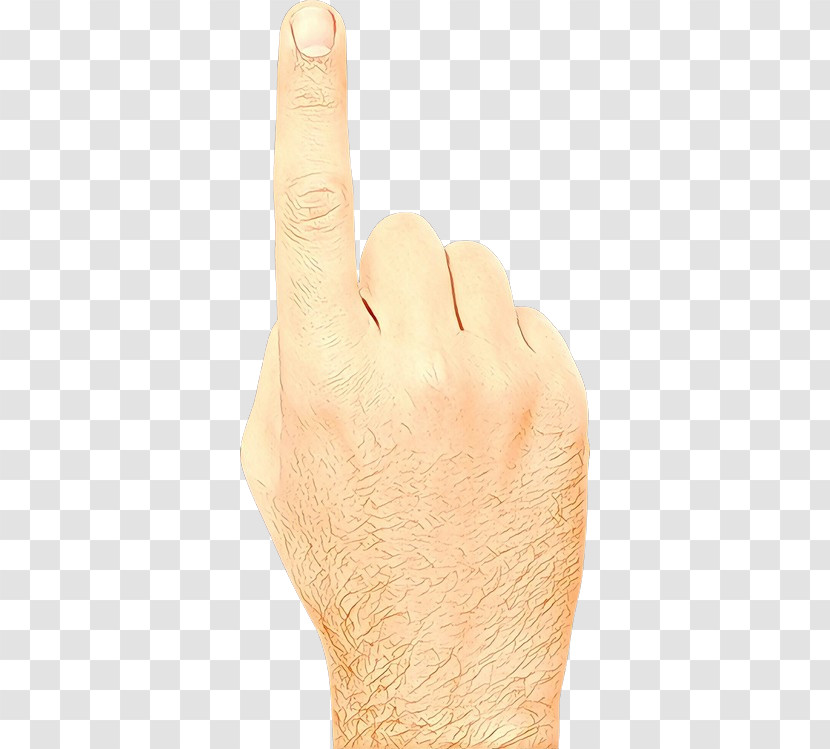 Skin Hand Finger Beige Gesture Transparent PNG