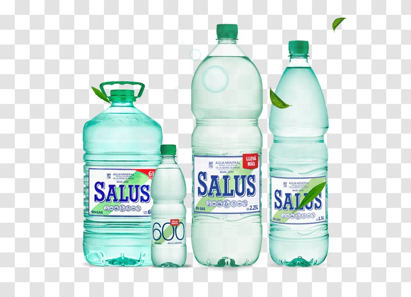 Mineral Water Bottles Salus Natural Reserve Fizzy Drinks Agua - Liquid Transparent PNG