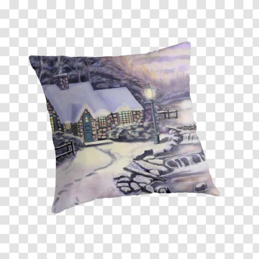 Cushion Throw Pillows - Pillow - Thomas Kinkade Transparent PNG