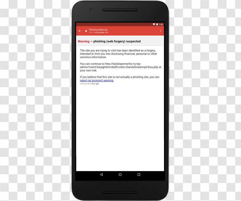 Gmail Phishing Mobile Phones Google Email - Android Transparent PNG