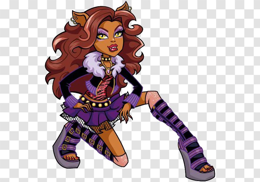 Monster High Original Gouls CollectionClawdeen Wolf Doll Gray - Mythical Creature Transparent PNG