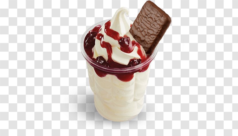 Sundae Ice Cream Cones Frozen Yogurt Transparent PNG