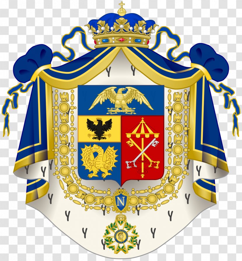 Coat Of Arms Rossano House Borghese France Prince Sulmona Transparent PNG