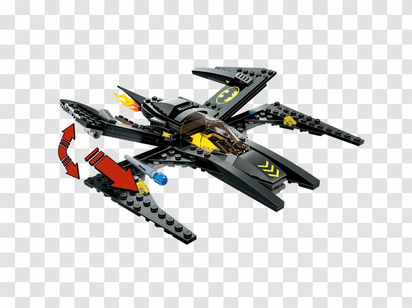 Lego Batman 3: Beyond Gotham Joker Batplane - Machine - Helicopter Transparent PNG