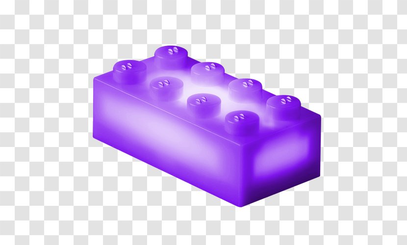 Purple Brick Toy Block LEGO - Plastic - Duplo Transparent PNG