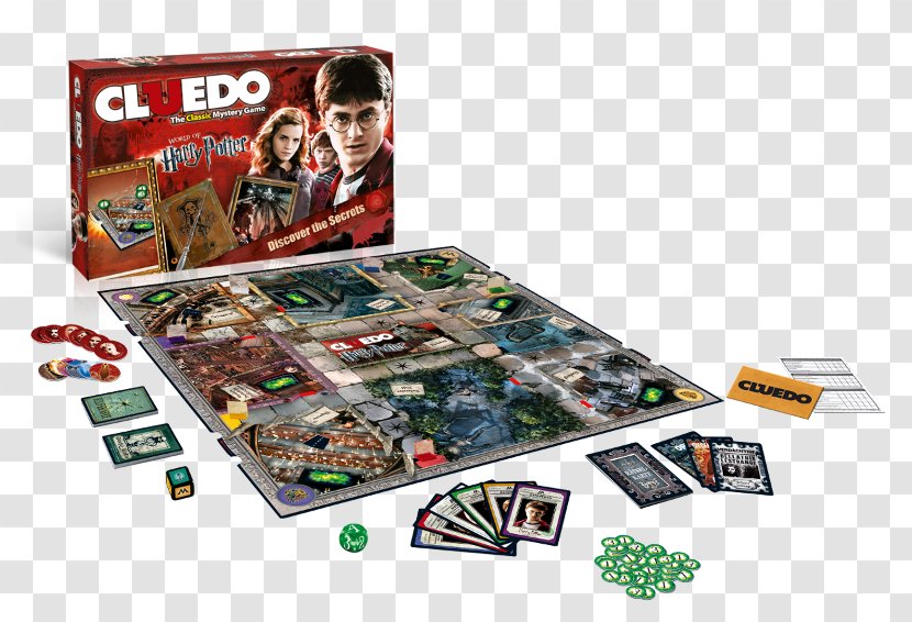 Hasbro Cluedo Board Game Tabletop Games & Expansions - Party - Harry Potter Transparent PNG