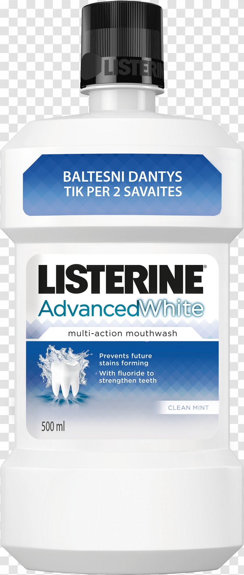 Mouthwash Listerine Total Care Toothpaste Healthy White - Personal Transparent PNG