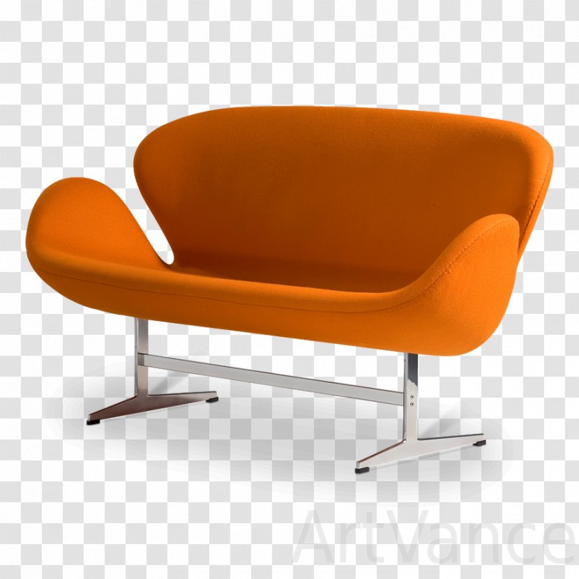 Chair Egg Swan Furniture Fritz Hansen - Couch Transparent PNG